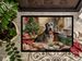 Irish Wolfhound Christmas Cookies Doormat Front Door Mat Indoor Outdoor Rugs For Entryway, Non Slip Washable Low Pile, 24H X 36W_maomaolike.com