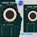 Music Theory Circle Of Fifths Painting Poster, Vintage-style Detailed Music Theory Chart Poster, Practical Music Learning Reference, Suitable For_maomaolike.com