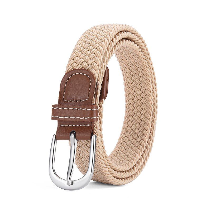 Casual Woven Elastic Outdoor Sports Climbing Work Belt Jeans Suit Pants Men's And Women's Universal_maomaolike.com