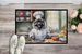 Keeshond The Chef Doormat Front Door Mat Indoor Outdoor Rugs For Entryway, Non Slip Washable Low Pile, 24H X 36W_maomaolike.com