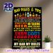 Bar Rules & Tips Painting Poster, Vibrant Humorous Text & Liquor Bottle Graphic Poster, Playful Decor To Add Fun Atmosphere For Home Bar, Pub_maomaolike.com