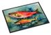 Salmon Doormat Front Door Mat Indoor Outdoor Rugs For Entryway, Non Slip Washable Low Pile, 24H X 36W_maomaolike.com