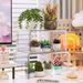Succulent Flower Stand Office Acrylic Green Plant Stand Window Flower Stand Storage Rack Balcony Flower Pot Stand Plant Display Rack_maomaolike.com