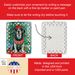 Bluetick Coonhound Christmas Porcelain Ornament Christmas Tree Hanging Decorations For Home Christmas Holiday, Rectangle, Gift, Multicolor_maomaolike.com