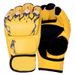 Unisex Sanda boxing fighting training gloves actual combat competition MMA gloves enlarged thick wear resistant fitness gloves leaking fingers_maomaolike.com