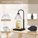 7 Types Dimmable Candle Warmer Lamp 110V/220V Bedroom Bedside Aroma Lamps Mood Light Glass Crystal Wood Indoor Lighting Lights_maomaolike.com