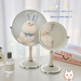 Wholesale European Style 360-Degree Rotating 6inch Vanity Princess Desktop 3x Magnifying Tabletop Double-Sided Makeup_maomaolike.com