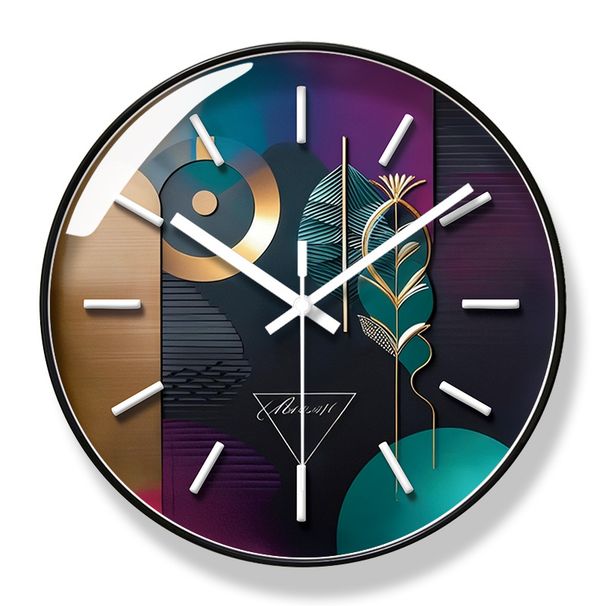 Yipula 7037 Living Room Home Silent Creative Quartz Bedroom Decorative Wall Clock_maomaolike.com