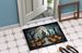 Graveyard Spooky Halloween Doormat Front Door Mat Indoor Outdoor Rugs For Entryway, Non Slip Washable Low Pile, 24H X 36W_maomaolike.com