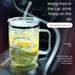 Giant Ice Cup Large Capacity Straw High-Value Internet Celebrity Water Cup, 2024 New Model, Heat-Resistant_maomaolike.com
