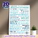 Nautical Sea Areas Painting Poster, Coastal Typographic Poster, Blue-green Text With Compass Design, Elegant Nautical Wall Decor Suitable For Home_maomaolike.com