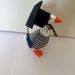 7 Inch Graduation Themed Desktop Goose Figurine, Cute Goose With Graduation Outfit, Tabletop Decor Ornament_maomaolike.com