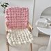 Home Garden Net Red Home Living Room Decoration Sofa Pillow Bedside Cushion Solid Color Hand Woven Cushion_maomaolike.com