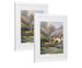 Minimalist PVC Frame Wedding Photos, 8K/12K/16K Photo Frame, Nordic Hollow Design, Suitable For Living Room Or Bedside_maomaolike.com