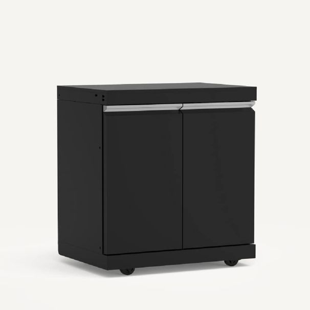 Storage Cabinet With Pull-out Trash Can._maomaolike.com