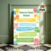 Dance Class Rules Painting Poster, Colorful Cute Cartoon Poster, Adorable Animal-themed Design With Clear Class Guidelines, Suitable For Dance Studios_maomaolike.com