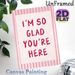 Warm Quote Painting Poster, Soft Pink Striped Border Handwritten Style Poster, Heartwarming Positive Message Ideal For Living Room, Bedroom, Entryway_maomaolike.com