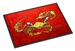 Seafood Sandwich Crab Shrimp Crawfish Doormat Front Door Mat Indoor Outdoor Rugs For Entryway, Non Slip Washable Low Pile, 24H X 36W_maomaolike.com