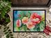 Georgia Cherokee Rose In Watercolor Doormat Front Door Mat Indoor Outdoor Rugs For Entryway, Non Slip Washable Low Pile, 24H X 36W_maomaolike.com