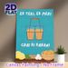 Chai (Indian Tea) Themed Painting Poster, Vibrant Cartoon-style Poster, Warm Cozy Design Featuring Chai Glasses, Cookies And Lemon Slices, Suitable_maomaolike.com