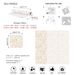 45cm*300cm Peel & Stick Botanical Line Wallpaper – Minimalist Floral Design, Waterproof & Removable_maomaolike.com