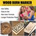 Jue-Fish Wood Burning Marker, Diy Wood Coaster Cutting Board Pyrograph Pen Wood Burning Marker_maomaolike.com