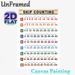 Skip Counting Painting Poster, Vintage-style Colorful Number Chart Poster, Clear Skip Counting Guide To Aid Math Learning, Ideal For Study Rooms And_maomaolike.com