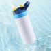 Outdoor Simple Solid Color Stainless Steel Vacuum Thermos Straw With Handle Children's Water Portable Sports Cup_maomaolike.com