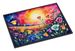 Lisianthus In Color Doormat Front Door Mat Indoor Outdoor Rugs For Entryway, Non Slip Washable Low Pile, 24H X 36W_maomaolike.com