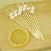 100PCS Gold Silvery White Fruit Pearl Bamboo Skewers Party Cake Dessert Tail Food Buffet Toothpick_maomaolike.com