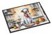 Italian Greyhound The Chef Doormat Front Door Mat Indoor Outdoor Rugs For Entryway, Non Slip Washable Low Pile, 24H X 36W_maomaolike.com