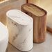 Cross-Border Oval Push-Top Trash Can, Bathroom Gap Plastic Bin, Classified Storage Wastebasket, Household Bin_maomaolike.com