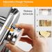 Pasta Maker Roller Machine Fettuccine Noodle Maker 9 Thickness Settings Stainless Steel_maomaolike.com