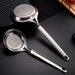 304 Stainless Steel Foam Separating Kitchen Scoop Strainer Sieve, Household Oil Filter Spoon, Skimming Tool_maomaolike.com