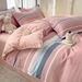 New Class A Washed Bedding Set, Four-Piece Student Dormitory Duvet Cover, Thickened Brushed Cotton Three-Piece Bed Sheet Set_maomaolike.com