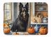 Belgian Sheepdog Fall Kitchen Pumpkins Memory Foam Kitchen Mat Machine Washable Anti-Fatigue Mat Cushion Comfort Bath Mat Or Kitchen Rug_maomaolike.com