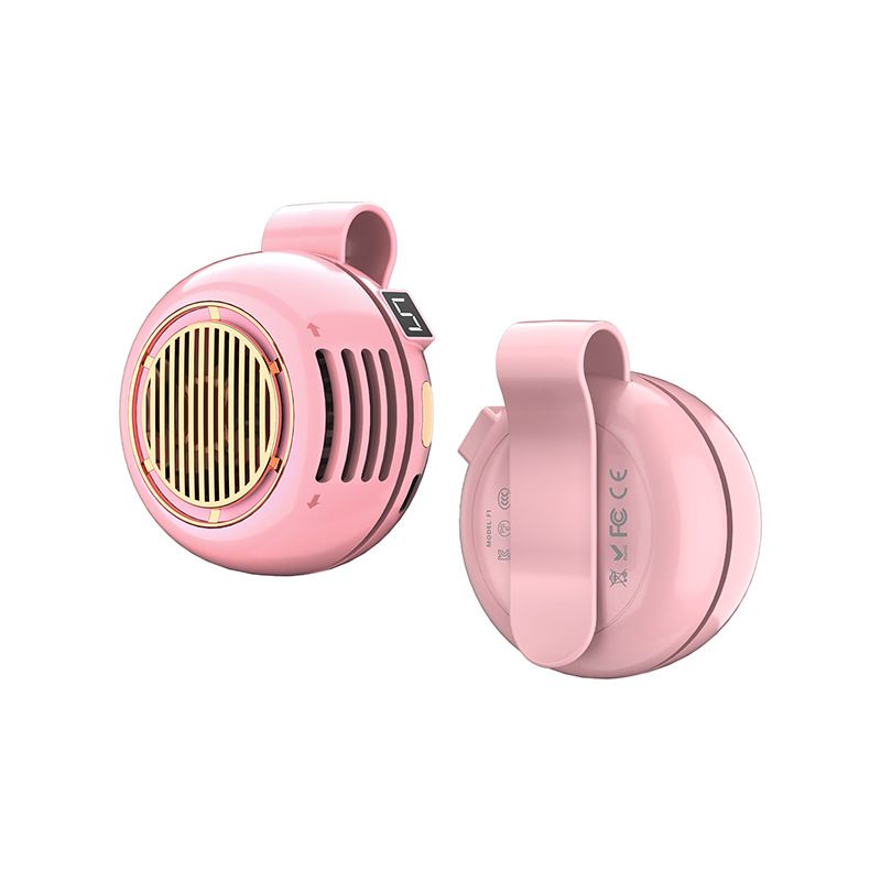 Cross-border Popular Portable Clip-on Fan, Mini Waist-hanging Handheld Bladeless Clip Fan_maomaolike.com