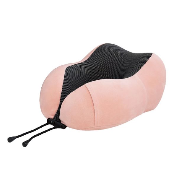 Home Textile Memory Foam Neck Pillow Neck Pillow U Shaped Neck Pillow Business Travel Pillow Magnetic Cloth Cervical Pillow Airplane Memory Pillow_maomaolike.com