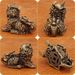 Brass Unicorn With Hollow Bottom, Mythical Creature Qilin, National Trend Brassware, Street Stall Small Metal Ornament, Handicraft_maomaolike.com