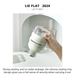 Soy Takeaway Microwave Heating Bottle Portable Glass Coffee Double Lid Time Scale Milk Cup_maomaolike.com