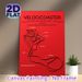 Velocicoaster Roller Coaster Painting Poster, Sleek Red-toned Structural Diagram Poster, Displays Detailed Ride Sections & Parameters, Ideal For Home_maomaolike.com