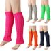 Unisex Twisted leg warmers knitted wool leg warmers for women's warm pile socks pigeonhole wool leg warmers boot covers_maomaolike.com