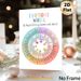 Emotions Wheel Painting Poster, Soft-colored Categorized Emotion Chart Poster, Aids In Recognizing & Understanding Various Feelings, Ideal For Therapy_maomaolike.com
