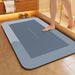 Super Absorbent Diatomaceous Earth Bath Mat, Fast Drying, Anti Slip And Absorbent Floor Mat, Soft And Comfortable Bathroom Mat Suitable For Shower, Laundry Room, Bedroom, Living Room, Door Mat_maomaolike.com