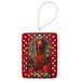 Irish Setter Holiday Christmas Porcelain Ornament Christmas Tree Hanging Decorations For Home Christmas Holiday, Rectangle, Gift, Multicolor_maomaolike.com