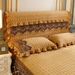 European Style Quilted Warm Crystal Velvet Skirt Single Piece Three-Piece Solid Color Thickened Coral Fleece Cover Non-Slip Bed Se_maomaolike.com