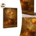 Mexican Hot Cup & Pan Dulce Painting Poster, Warm-toned Vintage Artistic Poster, Whimsical Scene With Butterflies And Flowers, Cozy Nostalgic Decor_maomaolike.com
