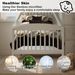 9 Piece Soft All-Season Washed Microfiber Cover Set , Queen/King/Calking Bedding Set With Pillowcases,Bedspread Print Curtains & Solid Curtains,Print, Moisture-Wicking, Soft ,Cooling, Easy Care_maomaolike.com