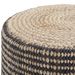 Larissa Round Braided Pouf - Natural - Stylish And Functional Home Accent_maomaolike.com