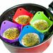Silicone Egg Poachers - Set of 4 for Microwave, Air Fryer, Stovetop - BPA-Free Kitchen Gadgets for Perfectly Poached Eggs_maomaolike.com